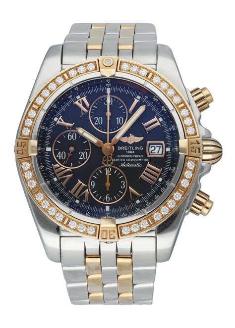 breitling 1884 a42362|Breitling evolution diamond bezel.